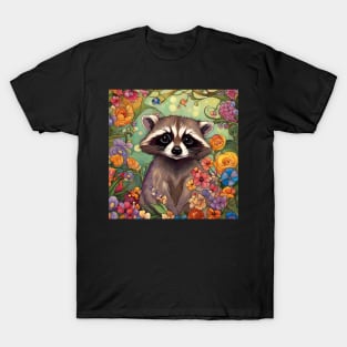 Baby Raccoon Feeling Sad T-Shirt